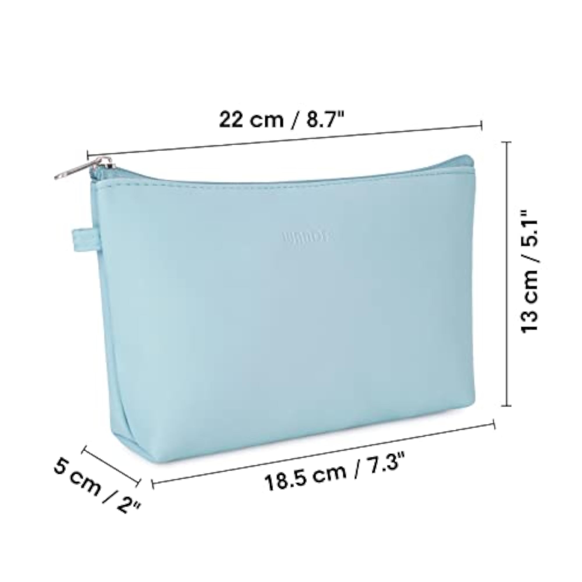 Mini Makeup Organizer Pouch for Purse, Water Resistant